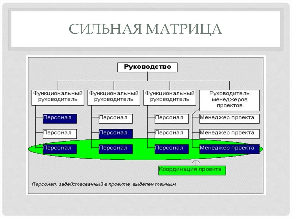 Сбалансированная матрица управление проектами