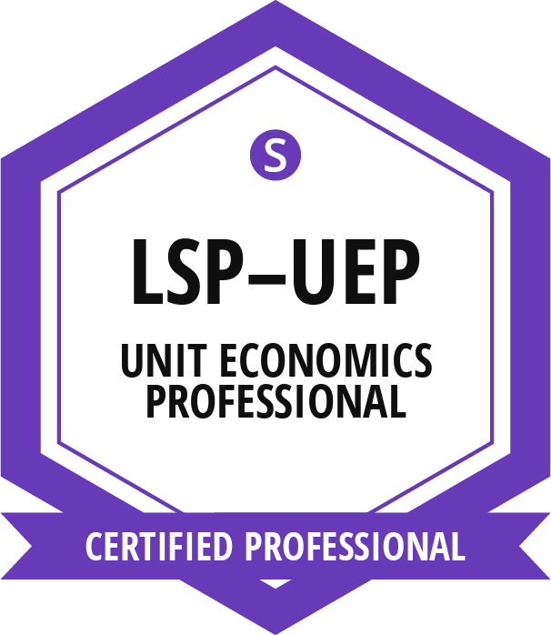 Юнит–экономика — Обучение и Сертификация